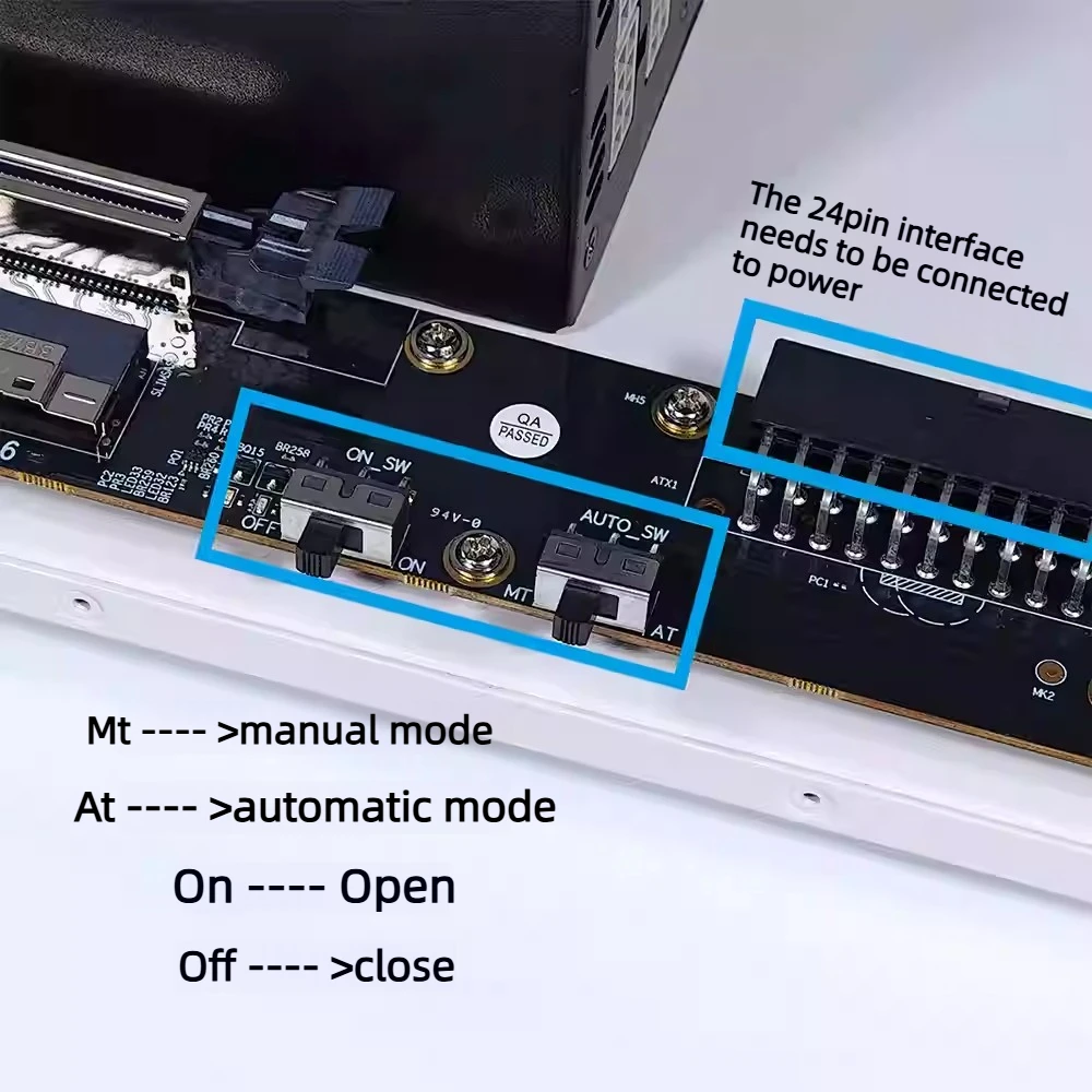 듀얼 SlimSAS 8i 그래픽 GPU 도크 외부 그래 - Oculink Egpu Dock Graphics Card 리뷰 및 가격